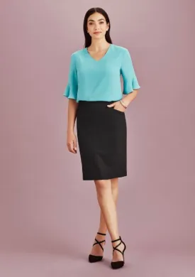 WOMENS BANDLESS PENCIL SKIRT   20717