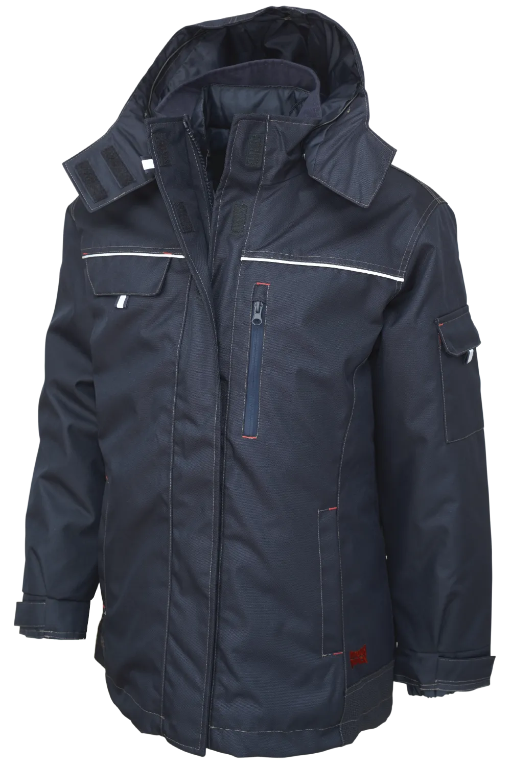 Women’s Poly Oxford 3-In-1 Parka - by Tough Duck - Style WJ28