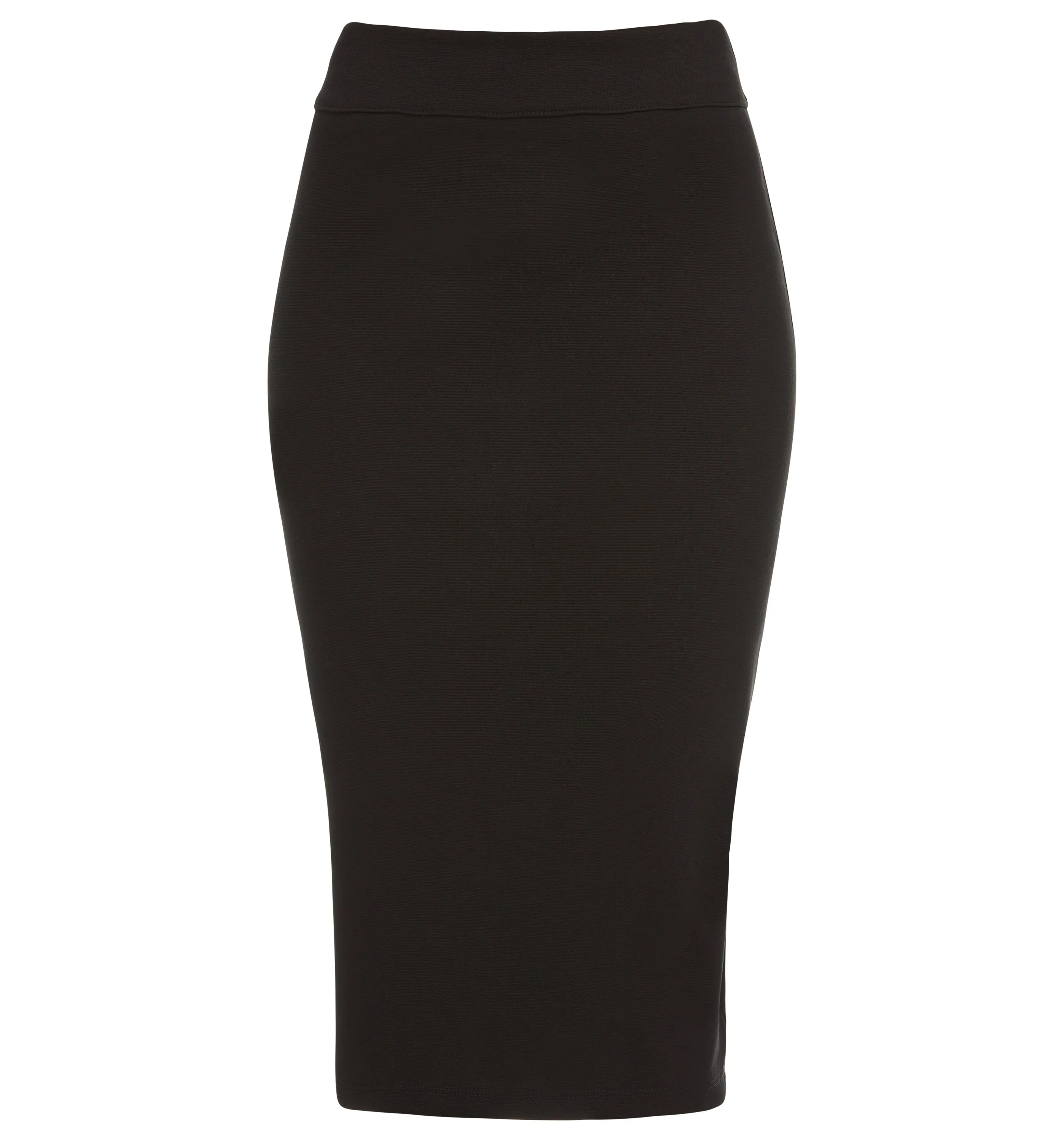 Women's Tapered Fit Stretch Ponte Pencil Skirt