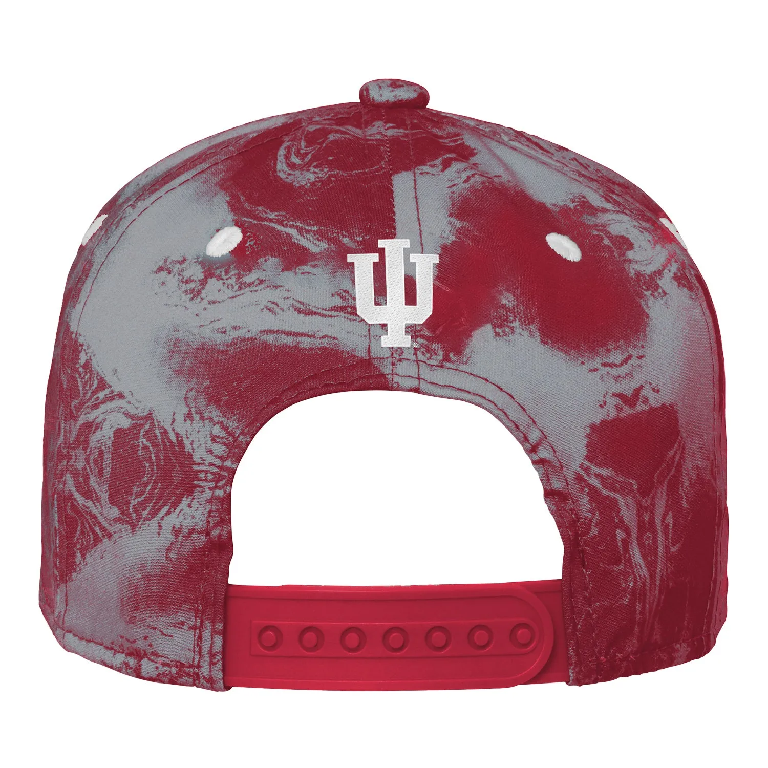 Youth Indiana Hoosiers Redzone Marbled Crimson Adjustable Hat