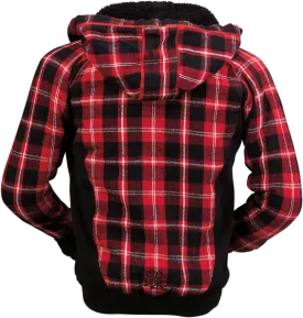 Z1R Women's Lumberjill Jacket - Red/Black - Small 2840-0120