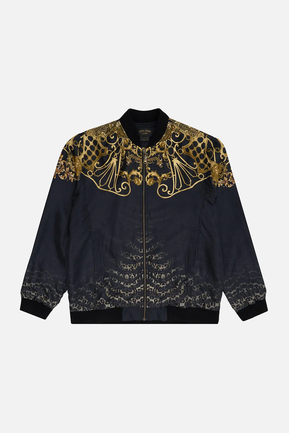 ZIP THROUGH BOMBER JACKET SHADOWS OF ARMADA